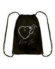 Nurse Life Pattern Print Drawstring Bag tile