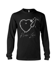 Nurse Life Pattern Print Long Sleeve Tee tile