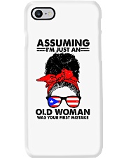 Assuming I'm Just An Old Woman Phone Case tile