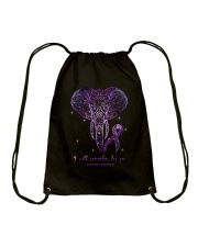 I Will Remember For You Drawstring Bag tile