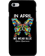 In April We Wear Blue Phone Case tile
