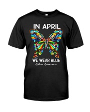 In April We Wear Blue Classic T-Shirt tile