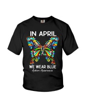 In April We Wear Blue Youth T-Shirt tile