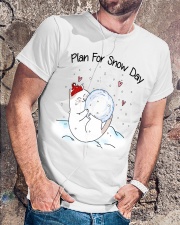 Plan For Snow Day Classic T-Shirt lifestyle-mens-crewneck-front-4