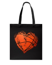 Basketball Heart Valentine Tote Bag tile