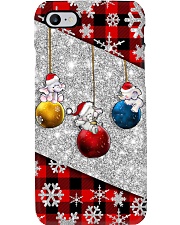Elephant Christmas - Printed phone case Phone Case i-phone-8-case