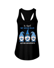 In April We Wear Blue Ladies Flowy Tank tile