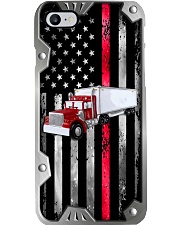 Firefighter Metal Pattern Print Phone Case i-phone-8-case