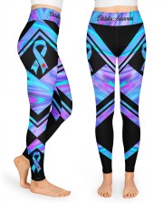 Diabetes Awareness High Waist Leggings front