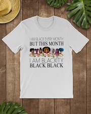 I am black Classic T-Shirt lifestyle-mens-crewneck-front-18