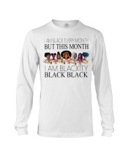 I am black Long Sleeve Tee tile