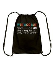 Wee Woo Bus Drawstring Bag tile