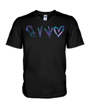 Magic life V-Neck T-Shirt tile