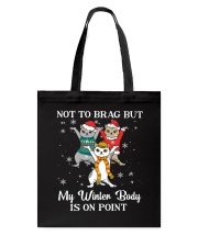 Not To Brag Tote Bag tile