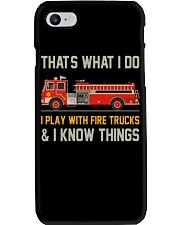 Play With Fire Trucks Phone Case tile