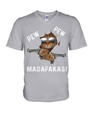 Pew Pew V-Neck T-Shirt tile