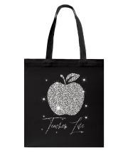 Teacher Life Pattern Print Tote Bag tile