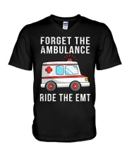 Forget The Ambulance V-Neck T-Shirt tile