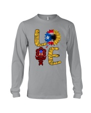 Love Sunflower Flag Long Sleeve Tee tile