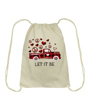 Let It Be Drawstring Bag tile