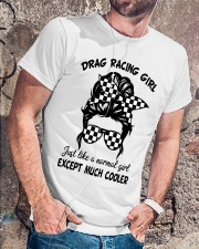 Drag Racing Girl Classic T-Shirt lifestyle-mens-crewneck-front-4