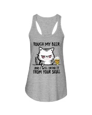 Touch my Beer Ladies Flowy Tank tile