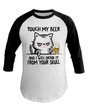 Touch my Beer Baseball Tee tile