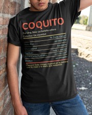 Coquito Funny Facts Retro Classic T-Shirt apparel-classic-tshirt-lifestyle-27