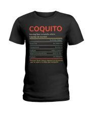 Coquito Funny Facts Retro Ladies T-Shirt tile