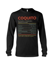 Coquito Funny Facts Retro Long Sleeve Tee tile