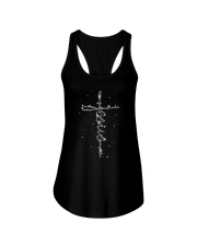 Jesus Ladies Flowy Tank tile