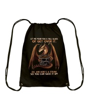 Let Me Pour You Drawstring Bag tile