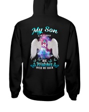 My son is my angel Hooded Sweatshirt tile