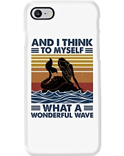 And I Think To Myself Phone Case tile
