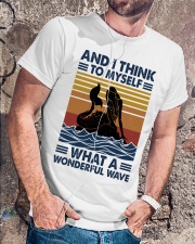 And I Think To Myself Classic T-Shirt lifestyle-mens-crewneck-front-4