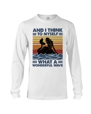 And I Think To Myself Long Sleeve Tee tile