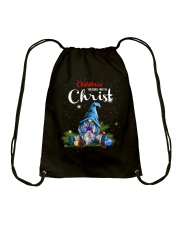 Christmas Begins With Christ Drawstring Bag tile