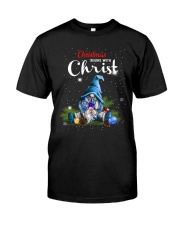 Christmas Begins With Christ Classic T-Shirt front