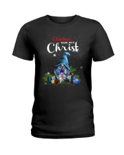 Christmas Begins With Christ Ladies T-Shirt tile