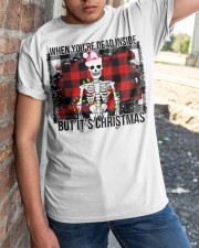 Dead Inside But It's Christmas Classic T-Shirt apparel-classic-tshirt-lifestyle-27