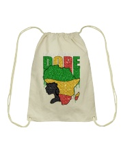 Black Women Are Dope Drawstring Bag tile