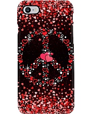 Heart Rain Valentine Phone Case i-phone-8-case
