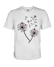 Puerto Rican V-Neck T-Shirt tile