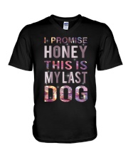 I Promise Honey V-Neck T-Shirt tile