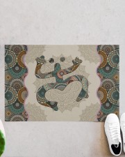 Mandala Frog Doormat 22.5" x 15" aos-doormat-22-5x15-lifestyle-front-06