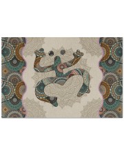 Mandala Frog Doormat 22.5" x 15" front