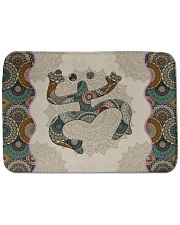 Mandala Frog Bath Mat tile