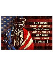 The Devil Saw Me 17x11 Poster front