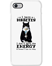 I have diabetes Phone Case tile
