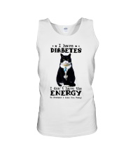 I have diabetes Unisex Tank tile